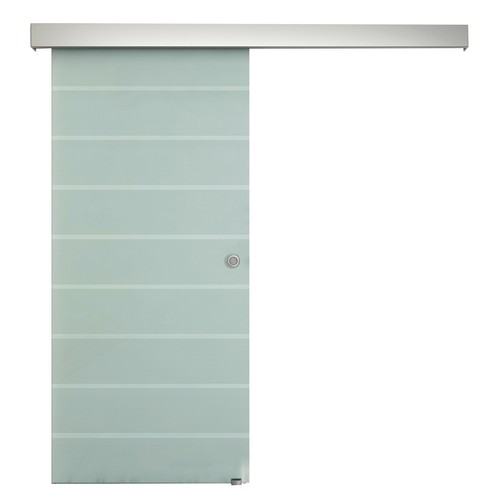 Homcom 90cm sliding glass door - 90cm,