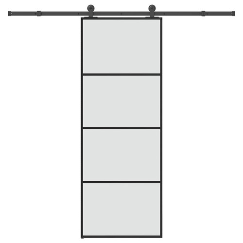 Sliding door black esg glass - sliding,