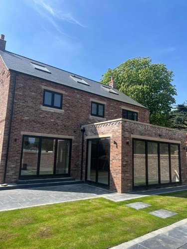 Shaped bifold door - l-shaped, |