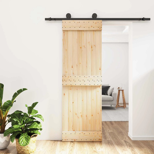 Sliding door natural black - sliding,