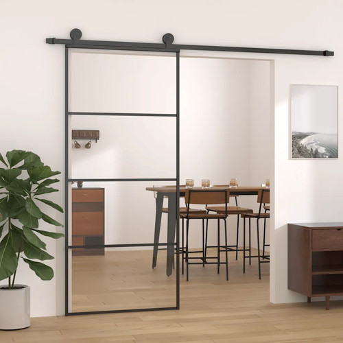 Walplus sliding door - walplus, black