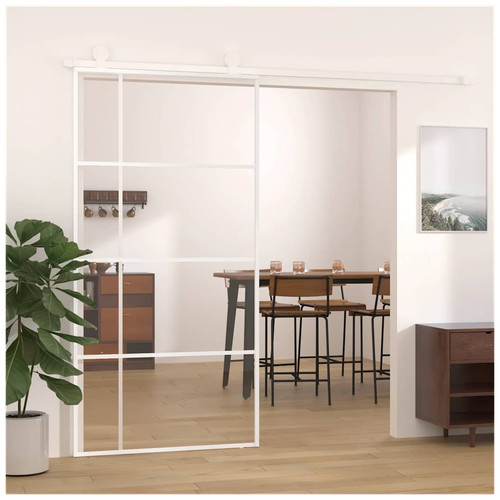 Sliding door white 102 - sliding, 102.5x205cm