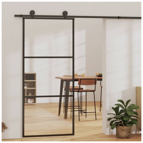 Sliding glass door 90x205 - door, cm