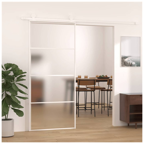 Sliding door white - white, cm