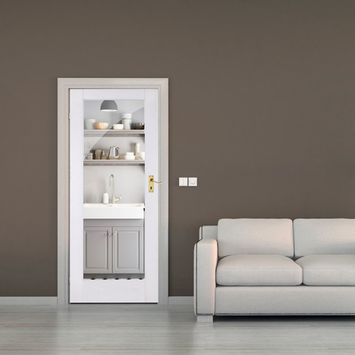 Internal sliding white - white, primed
