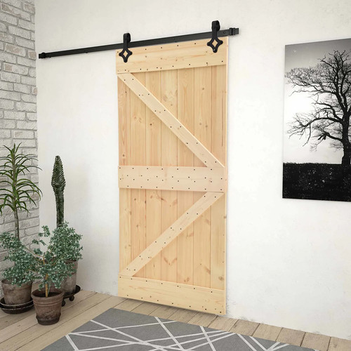 Sliding door 80x210 solid - sliding,