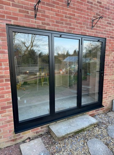 Triple glazed folding doors - triple, |