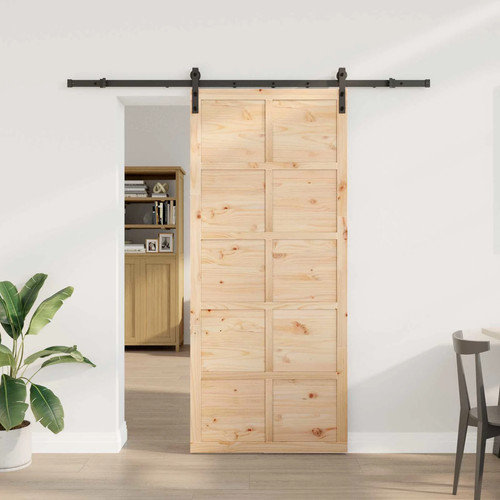 Sliding door natural 100x208cm - door,